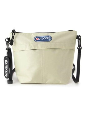 【SALE/35%OFF】SHOO・LA・RUE 【コラボ】OUTDOOR PRODUCTSショルダーバッグ シューラルー バッグ ショルダーバッグ グレー ブラック ベージュ ブラウン カーキ ピンク