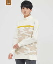 【SALE/29%OFF】EVEX by KRIZIA 【L】【ウォッシャブル】カモフラージュラメニット サンヨー エルサイズ トップス その他のトップス ベー...
