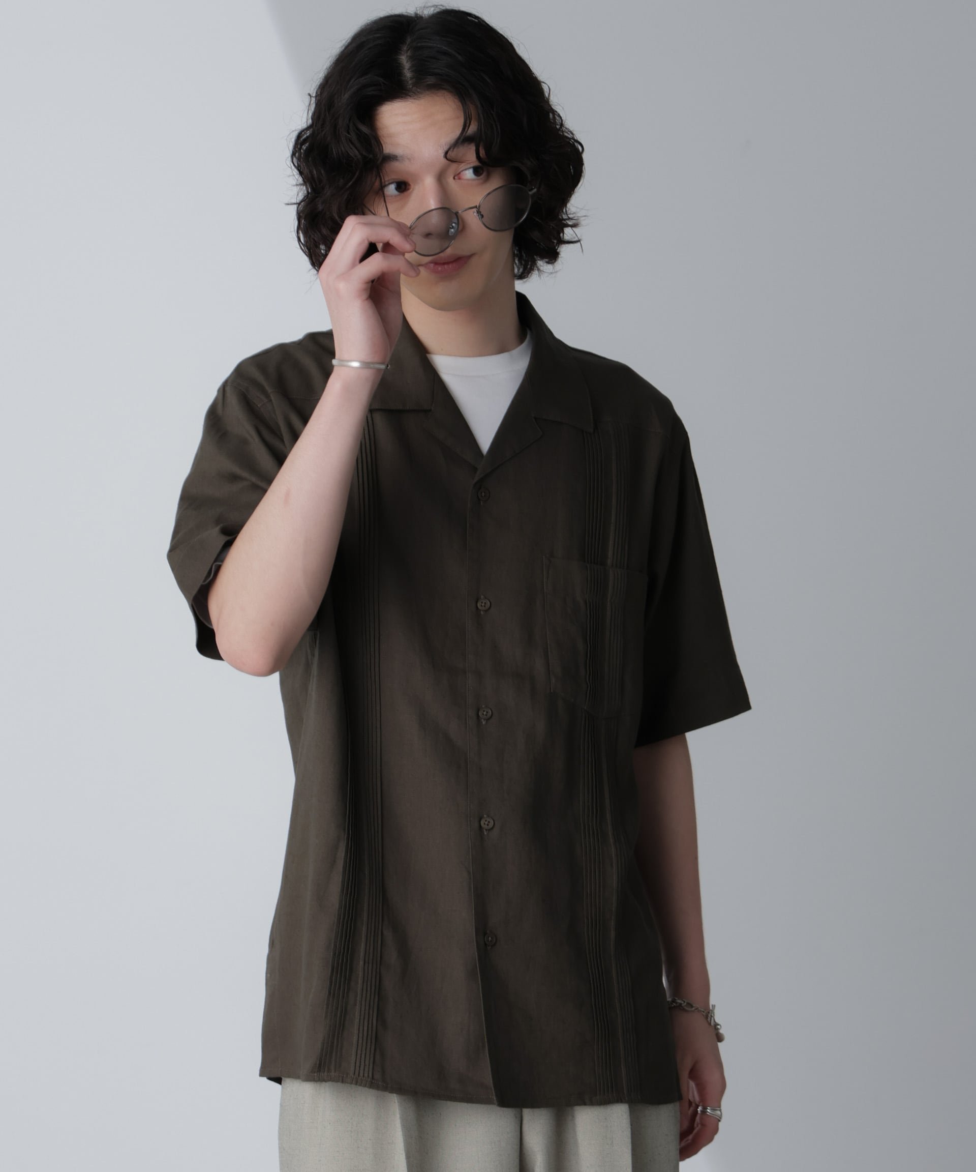 楽天市場】chic elegant キューバシャツの通販 楽天市場】chic elegant キューバシャツの通販