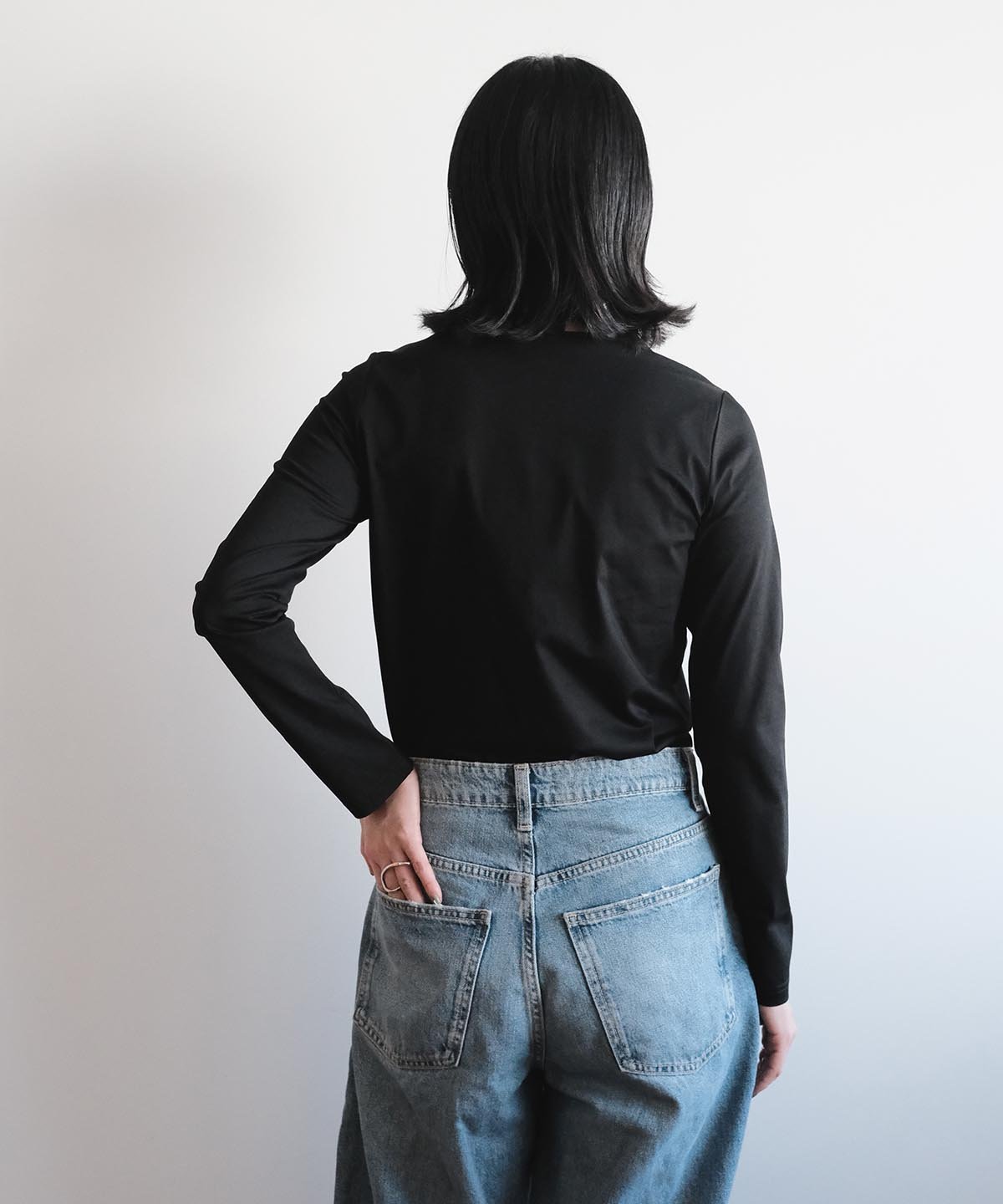 Tシャツ カーサ ピッコーネ トップス カットソー・Tシャツ ブラック ホワイト