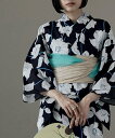 asaka セパレート綿浴衣 2点セット ビーフラット 着物・浴衣・和装小物 浴衣 ホワイト【送料無料】
