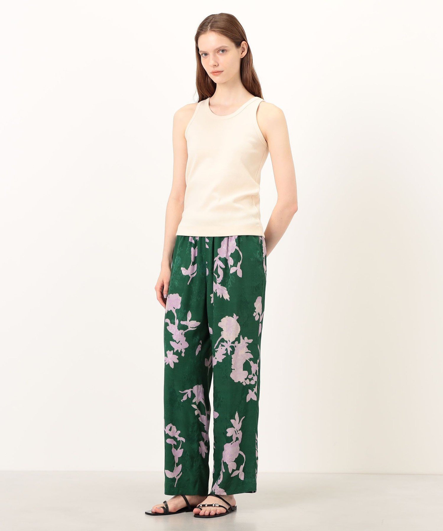 BUYING WEAR ne Quittez pas Shantoon Jacquard パンツ トゥモローランド パンツ その他のパンツ ホワイト