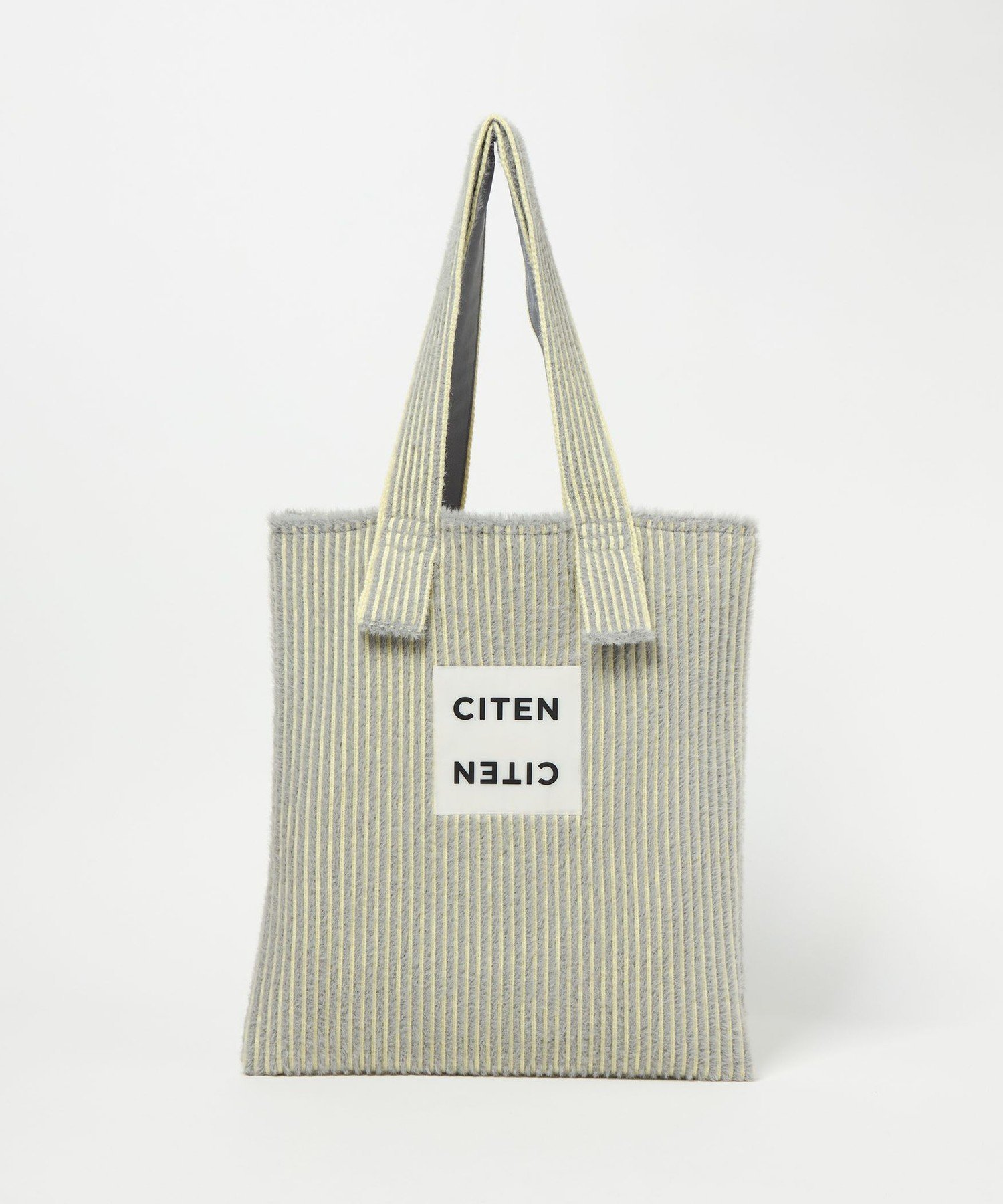 【SALE／30%OFF】CITEN シャギーストライプトート ユナイテッドアローズ アウトレット バッグ トートバッグ グレー オレンジ ネイビー