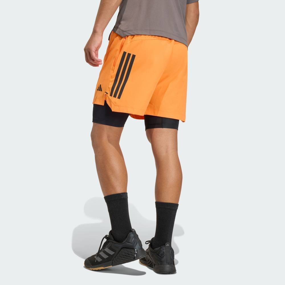 【公式】アディダス adidas 返品可 D4T PrimeLift スリーストライプス ショーツ アディダス パンツ その他のパンツ オレンジ