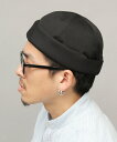 【SALE/10%OFF】A.M.S. A.M.S.別注 / CORDURAポリエステル ロールキャップ エー.エム.エス. 帽子 キャップ ブラック