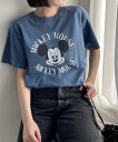 fredy emue 【goodrock speed/グッドロックスピード】MICKEY Tシャツ フレディ アンド グロスター トップス カットソー・Tシャツ ネイビー ホワイト グレー【送料無料】