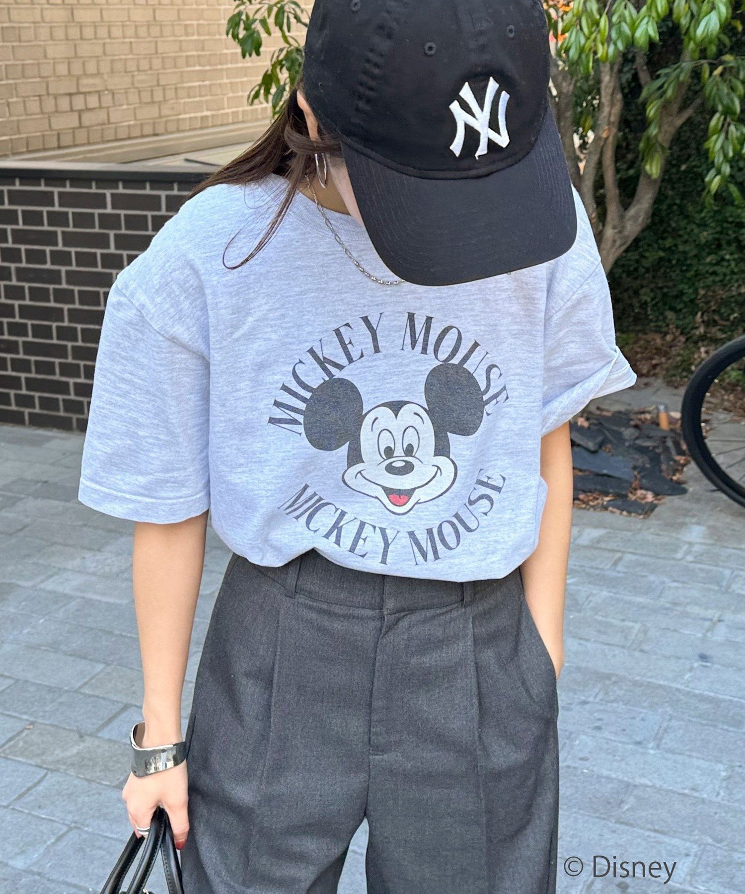 fredy emue 【goodrock speed/グッドロックスピード】MICKEY Tシャツ フレディ アンド グロスター トップス カットソー・Tシャツ ネイビー ホワイト グレー【送料無料】