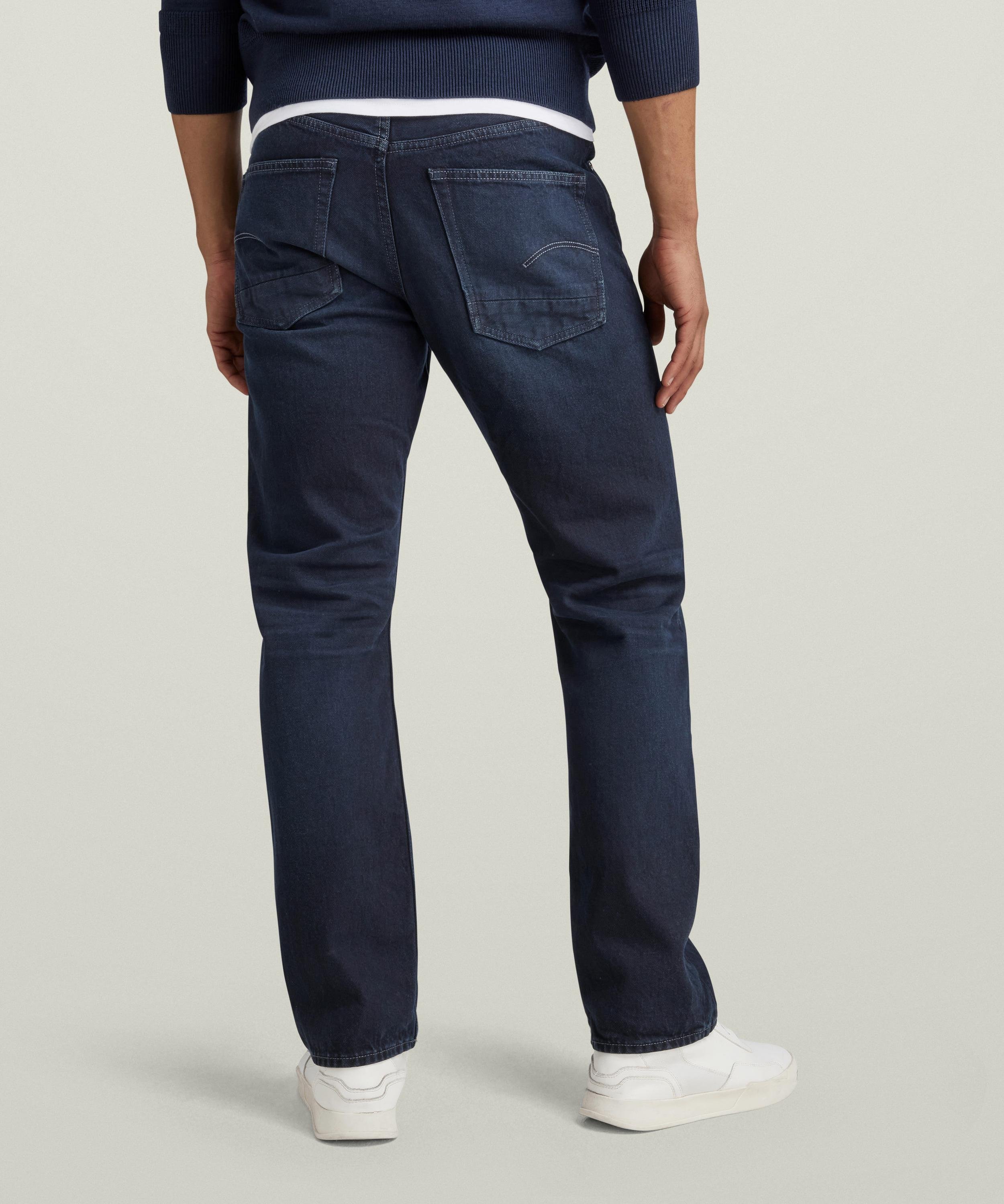 【公式ショップ】DAKOTA REGULAR STRAIGHT JEANS/レギュラーストレートジーンズ ジースターロゥ パンツ ジーンズ・デニムパンツ ネイビー