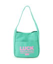 lulu noix lulu noix/(K)キャンバストートバッグ ミニョントレフル ルームヨンマルサンセレクティッド バッグ トートバッグ ホワイト ブラッ...