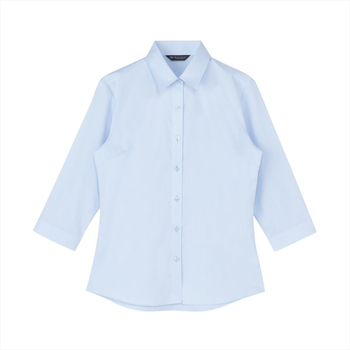 BRICK HOUSE by Tokyo Shirts 【透け防止】 レギュラー 七分袖 形態安定 