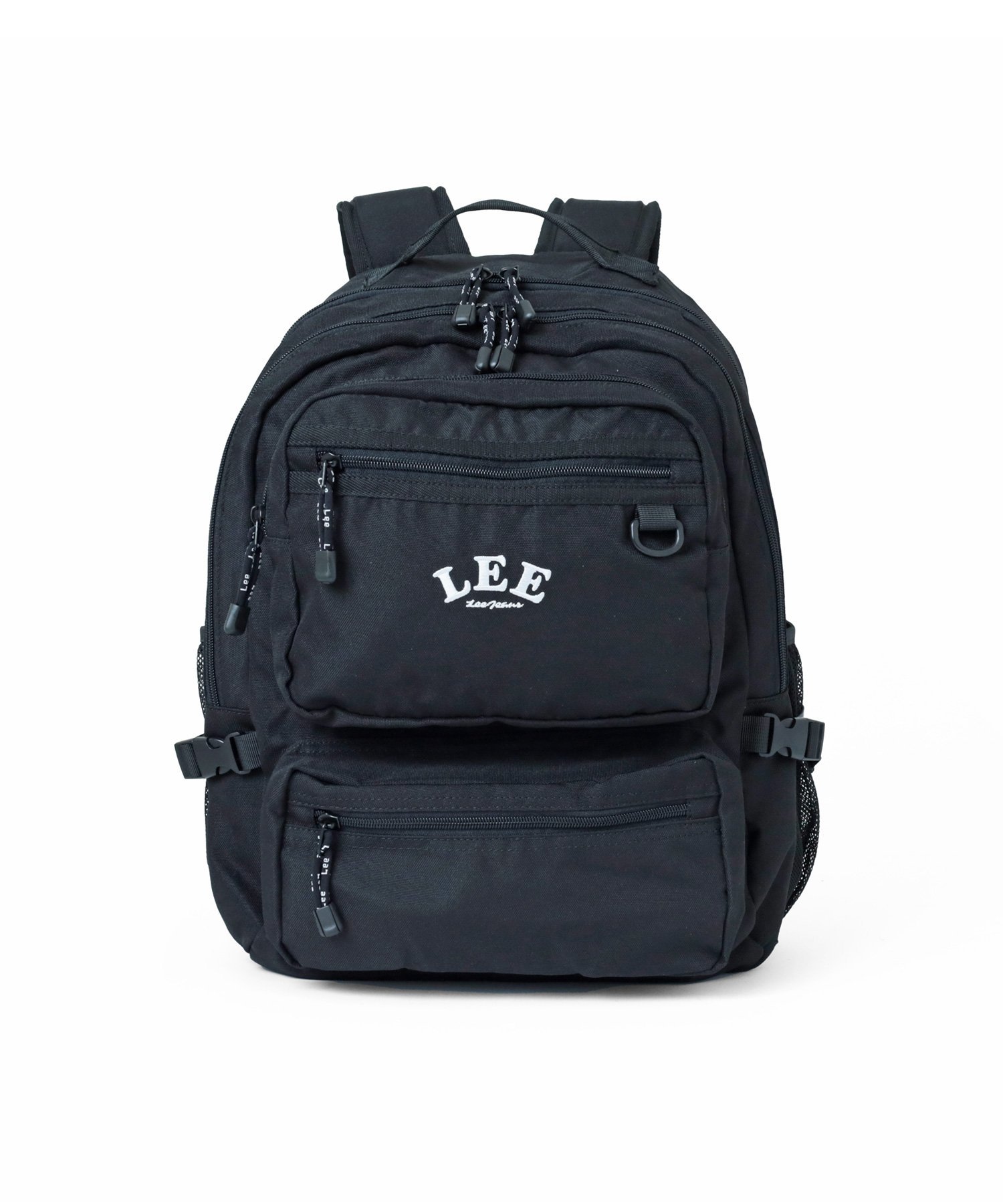 【SALE／2%OFF】Lee Lee リー リュック バックパック デイパック 大容量 ポケット 撥水 通勤 通学 多機能 マルカワ バッグ リュック・バックパック ブラック【送料無料】