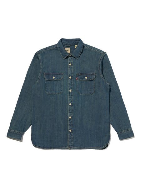 Levi's ジャクソン ワーカー オーバーシャツ リーバイス トップス シャツ・ブラウス ブラック【送料無料】