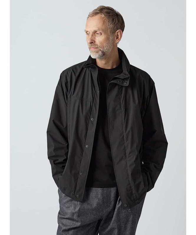 Aquascutum MEN Wet Weather Jacket アクアスキュータム ジャケット・アウター ブルゾン・ジャンパー ブラック ブルー【送料無料】