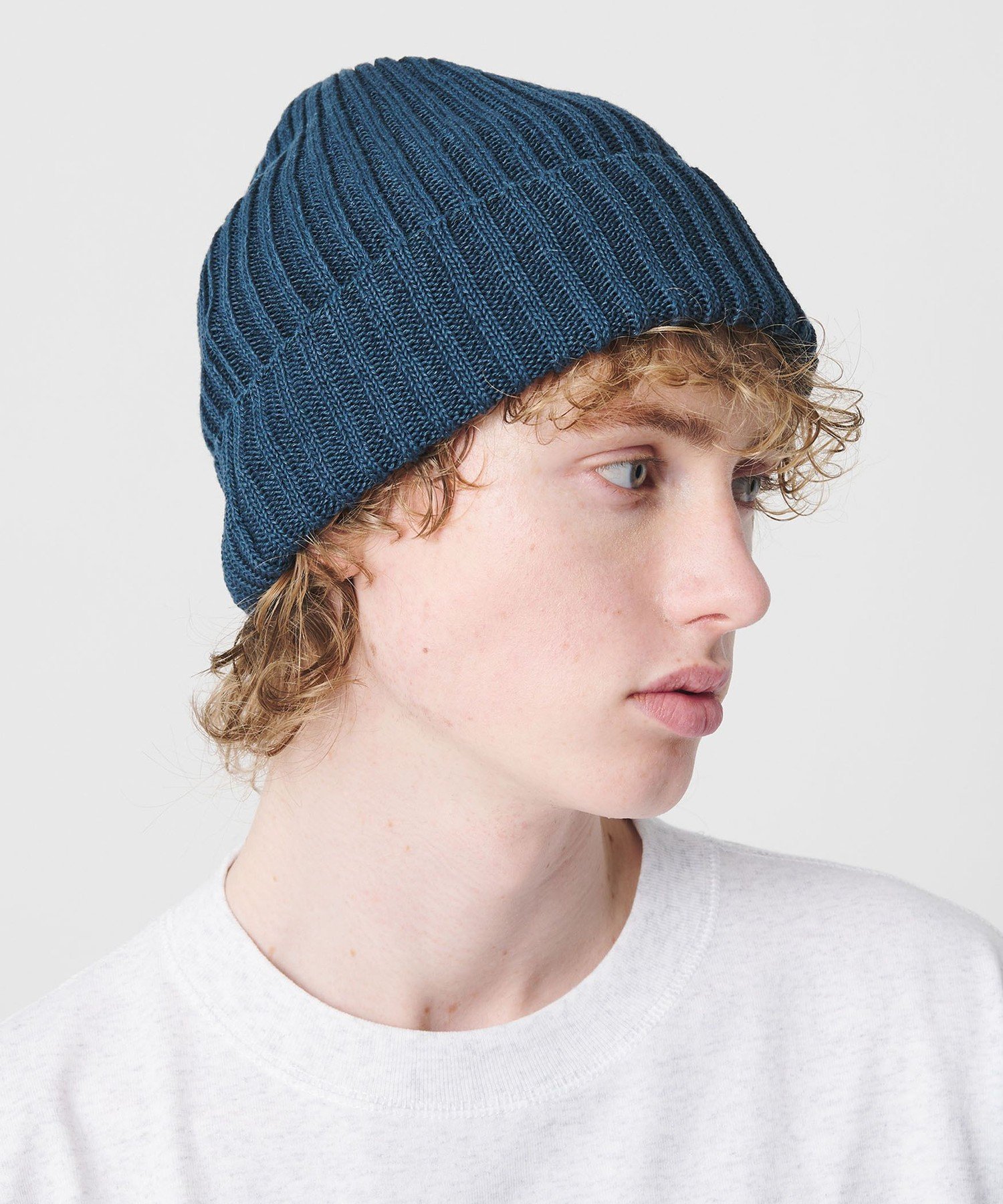 BEAUTY&YOUTH UNITED ARROWS ＜GRILLO＞ Linen Knit Cap (Beauty & Youth United Arrows, Hat, Knit Hat/Beanie, Gray, Black) [Free Shipping]