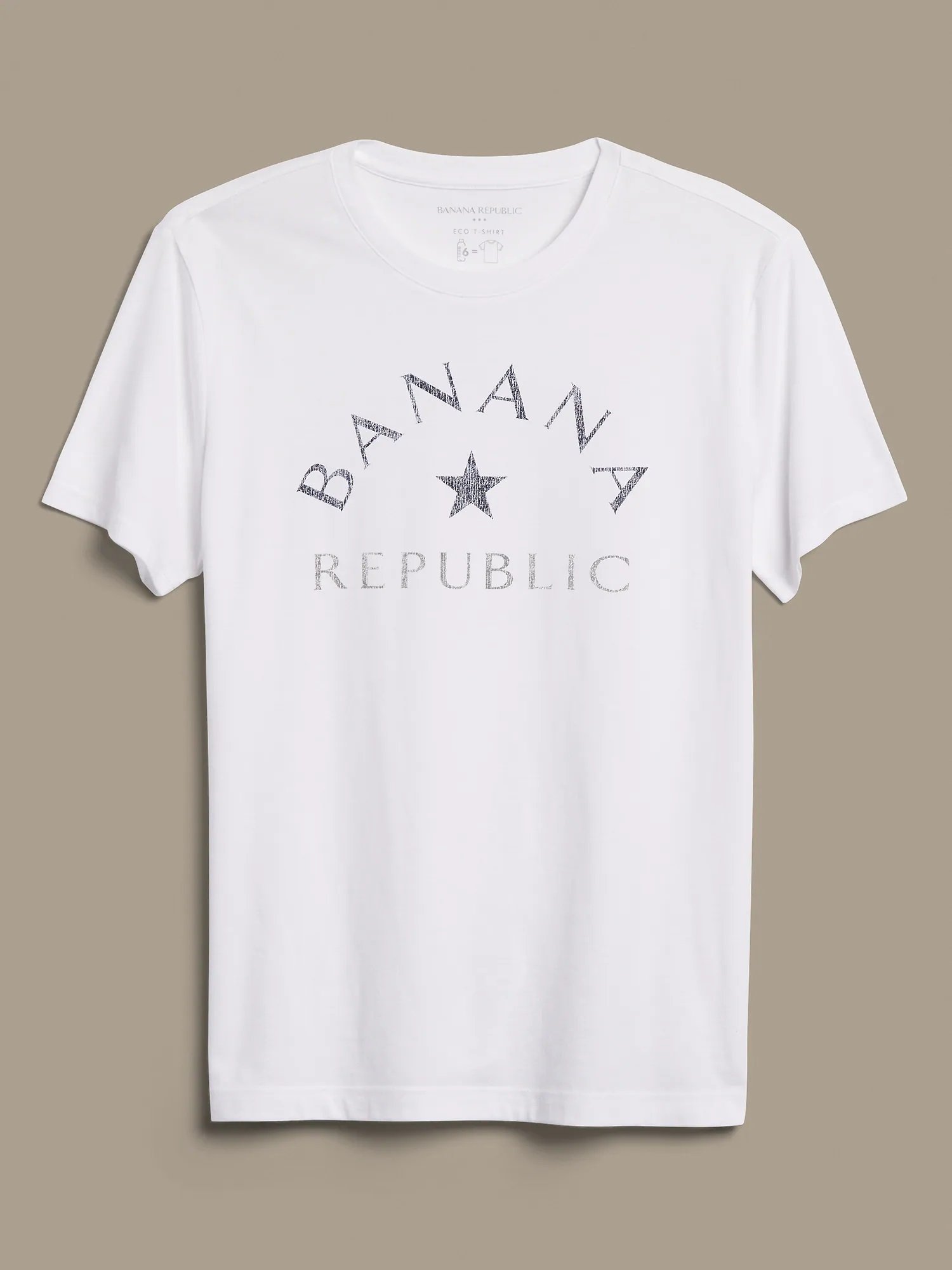 【SALE／85%OFF】BANANA REPUBLIC FACTORY STORE (M)ロゴTシャツ バナナ・リパブリック ファクトリーストアー トップス カットソー・Tシャツ ホワイト