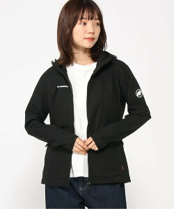 MAMMUT MAMMUT/(W)GRANITE SO Hooded Jacket AF Women マムート ジャケット・アウター ブルゾン・ジャンパー ブラック ネイビー グレー【送料無料】