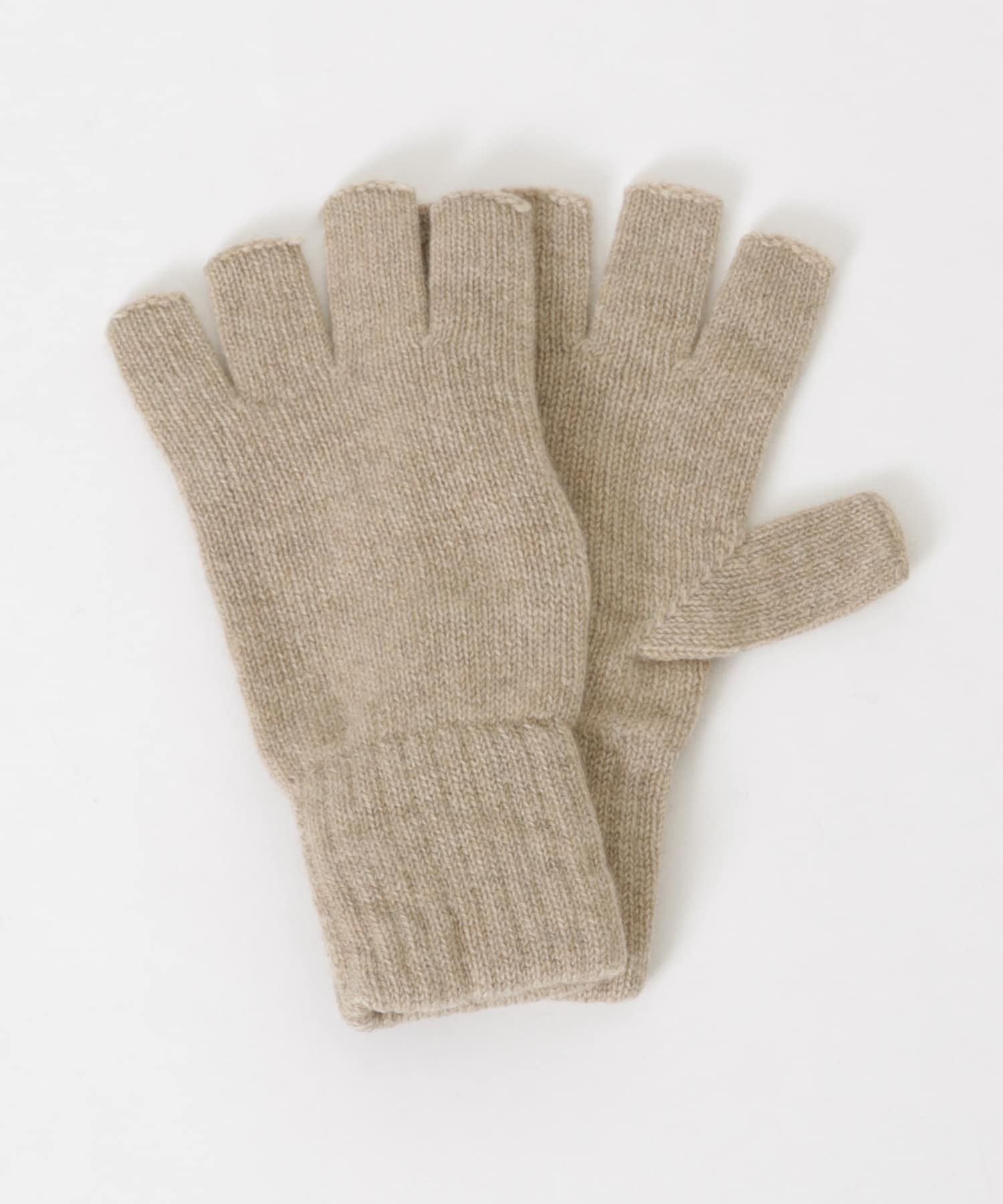 【SALE／20%OFF】URBAN RESEARCH William Brunton Hand Knits CashmereFingerlessGlove アーバンリサーチ ファッション雑貨 手袋 ブラック ベージュ【送料無料】