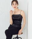 【SALE/40%OFF】COMME CA ISM 【吸水速乾】 ナローストラップ キャミソール コムサイズム トップス キャミソール グレー ホワイト ブラッ...