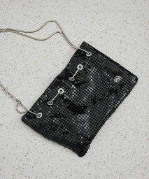 ADAM ET ROPE' FEMME 【BIGOTRE(ビゴター)】PURSE METAL MINI アダムエロペ バッグ ハンドバッグ ブラック ネイビー【送料無料】