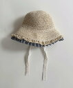 【SALE/20%OFF】aimoha KIDS 【aimoha-KIDS-】キッズ 麦わら帽子 アイモハ 帽子 ハット ブラック ピンク レッド イエロー