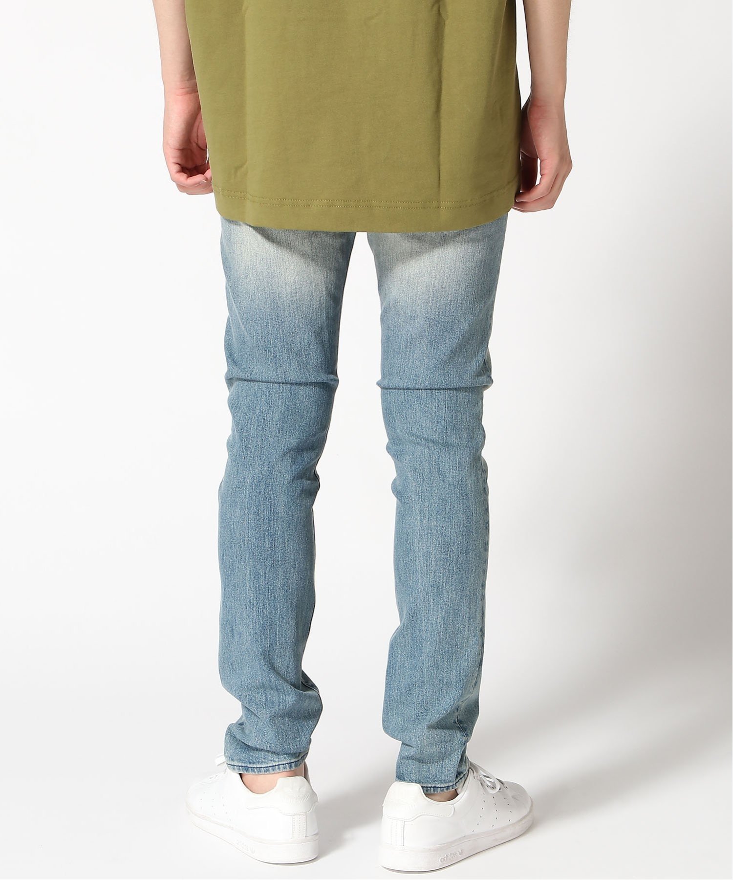 【公式ショップ】3301 SLIM JEANS/ベーシックデザインスリムテーパードジーンズ ジースターロゥ パンツ ジーンズ・デニムパンツ ブルー