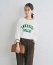 un dix cors 《デイリーに着回せる》LAKESAIDEドルマンプリントトップス アンディコール トップス その他のトップス ネイビー ホワイト ブラック【送料無料】