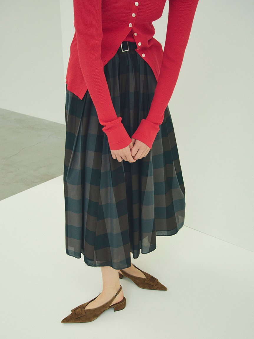 【SALE／50%OFF】Mila Owen ウエストゴムタックフレアスカート ミラオーウェン スカート その他のスカート【送料無料】 stylife-15524128 Rakuten Fashion サンプル画像3