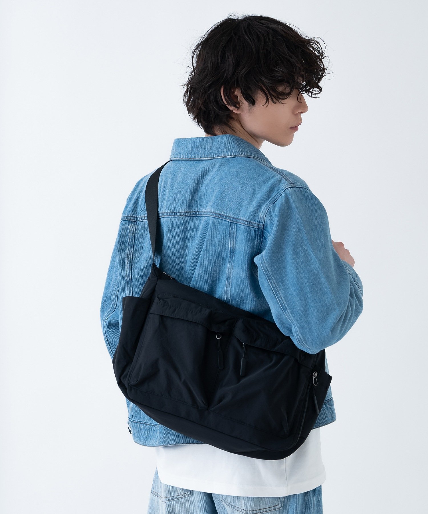 improves ナイロン ショルダーバッグ インプローブス バッグ ショルダーバッグ カーキグリーン ブラック