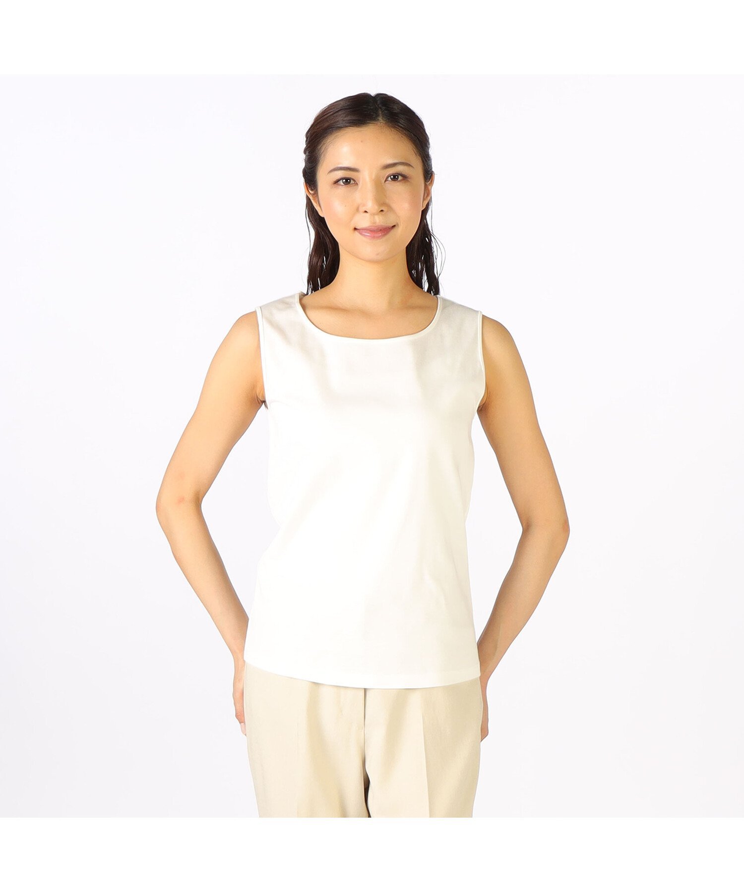 KEITH 【J∞QUALITY 】オーガニックコットンフライスカットソー キース トップス カットソー・Tシャツ ホワイト ブラック