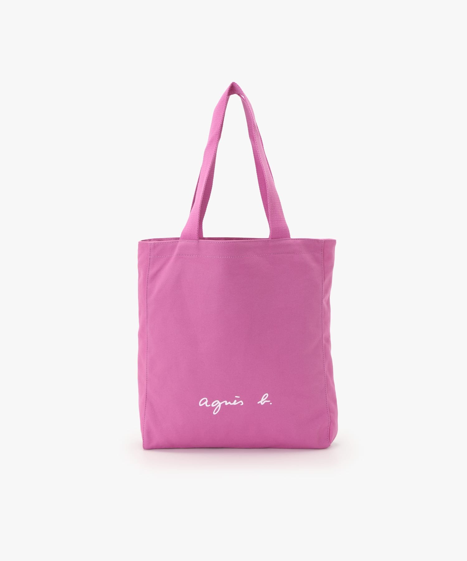 トートバッグ 【SALE／30%OFF】agnes b. VOYAGE WEB限定 GO03-08 ロゴトートバッグ アニエスベー バッグ トートバッグ ピンク【送料無料】