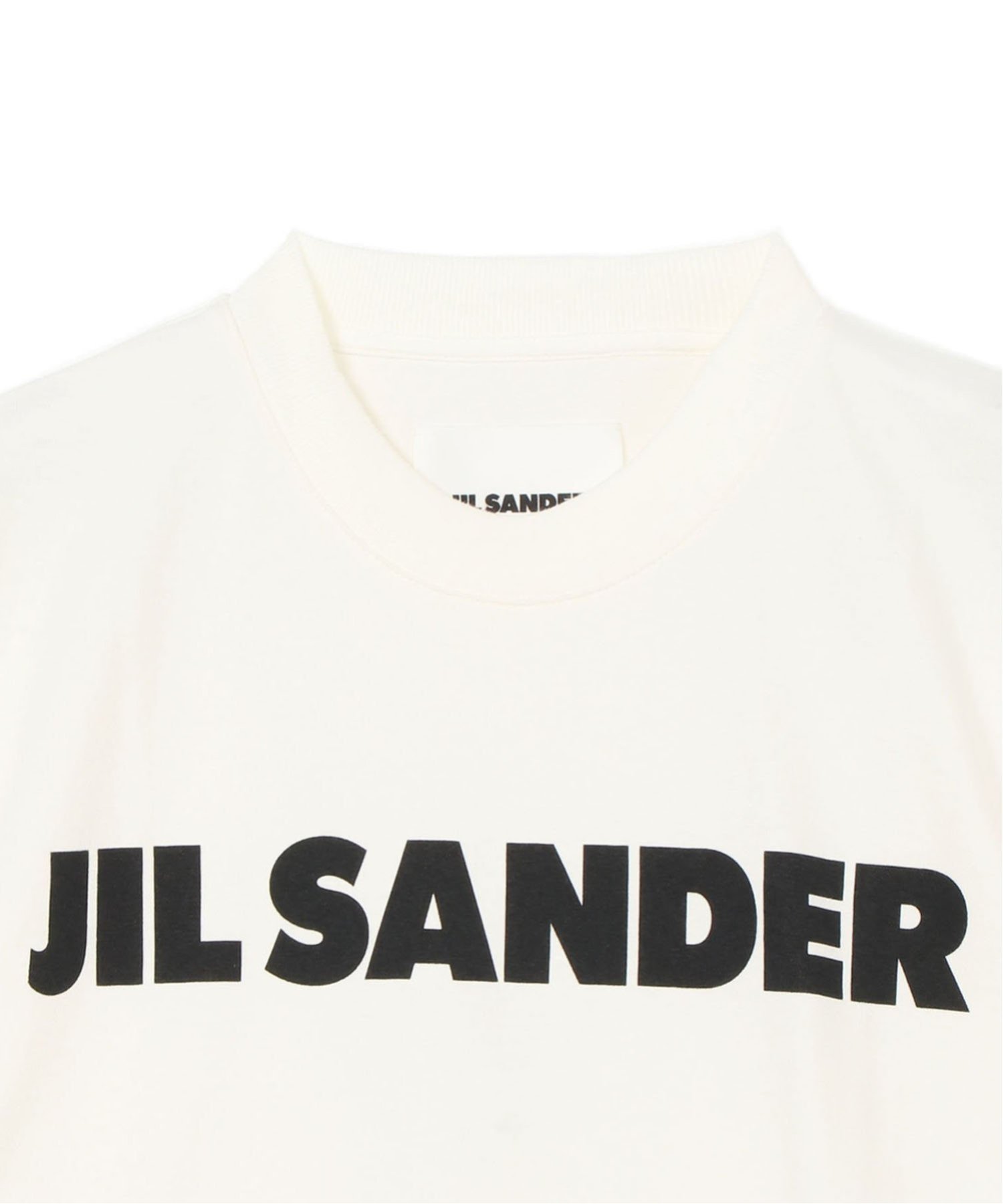 JIL SANDER ロゴTシャツ ジル サンダー トップス カットソー・Tシャツ ホワイト【送料無料】