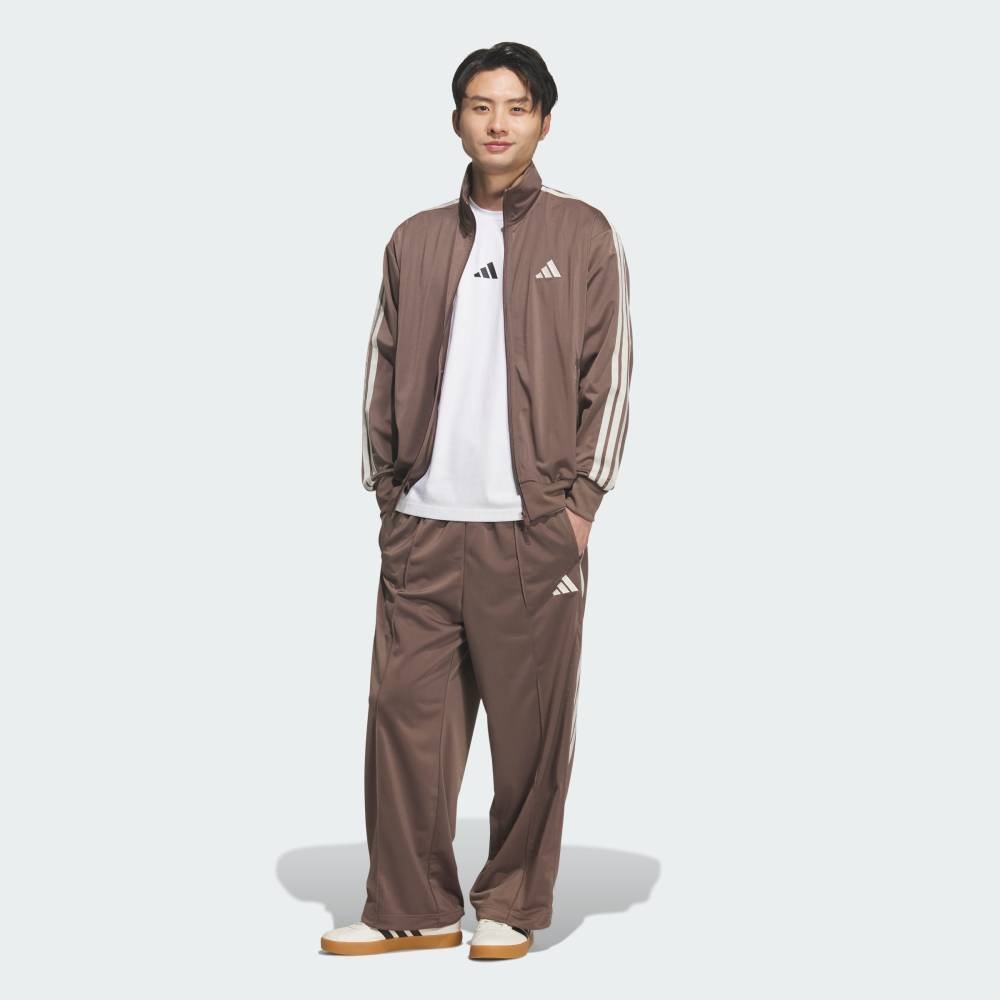 adidas 【公式】アディダス adidas 軽パン トリコットトラックパンツ アディダス パンツ その他のパンツ ブラウン【送料無料】