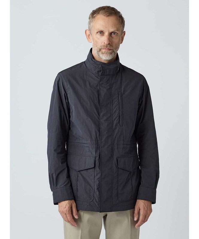 Aquascutum MEN Light Field Jacket アクアスキュータム ジャケット・アウター ブルゾン・ジャンパー ネイビー【送料無料】