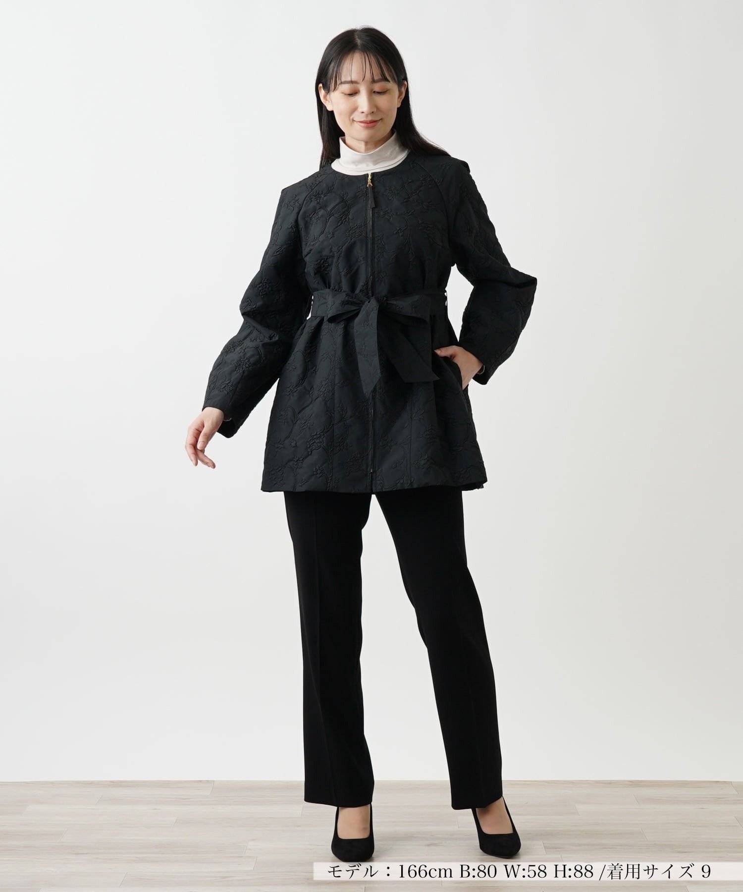 Leilian ジャケット【ROCHAS Premiere】【LIMONTA】 レリアン ジャケット・アウター テーラードジャケット・ブレザー ブラック