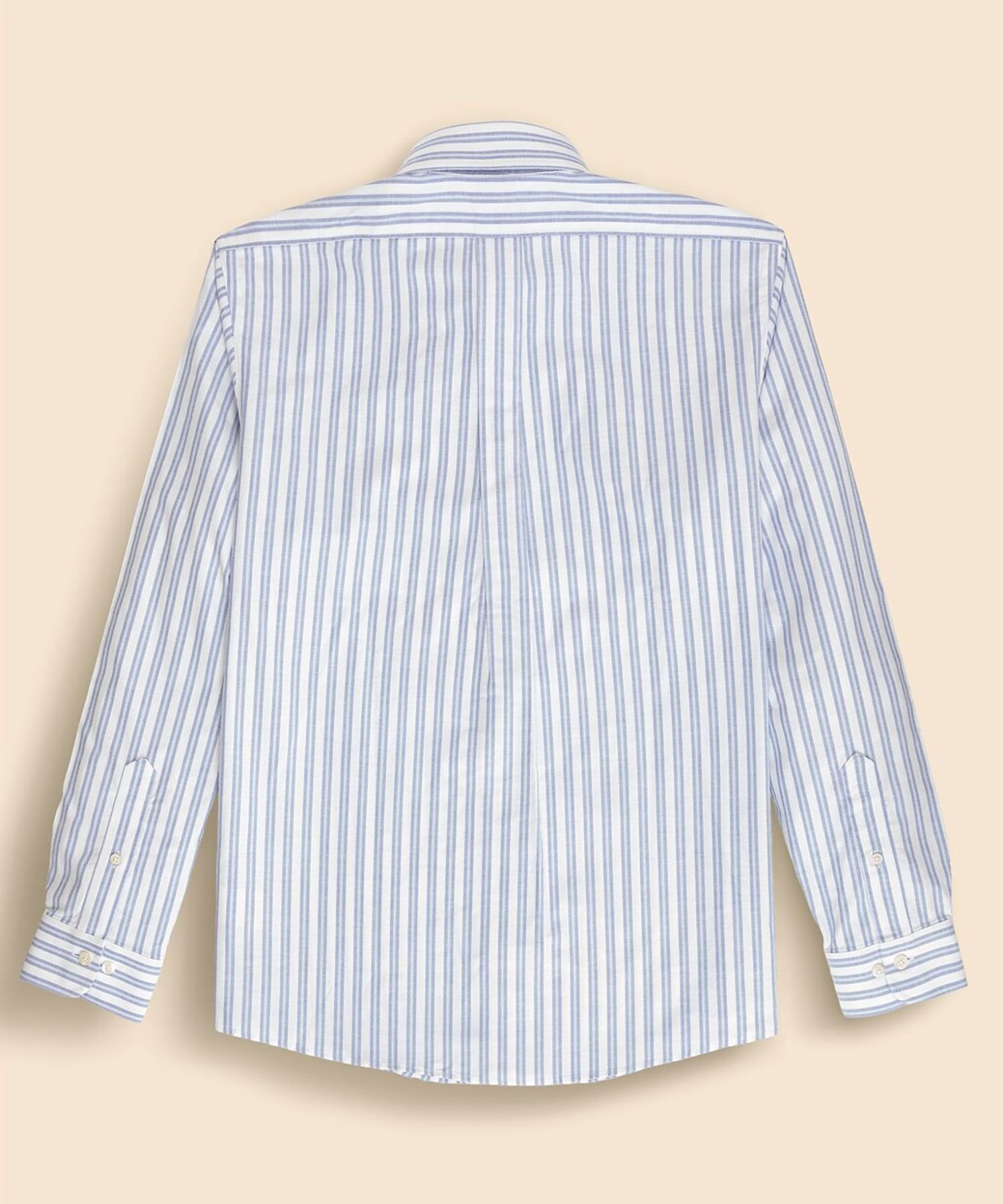 ストレッチオックスフォード GFロゴ ストライプ カジュアルシャツ Regular Fit ブルックス ブラザーズ トップス シャツ・ブラウス ブルー グリーン