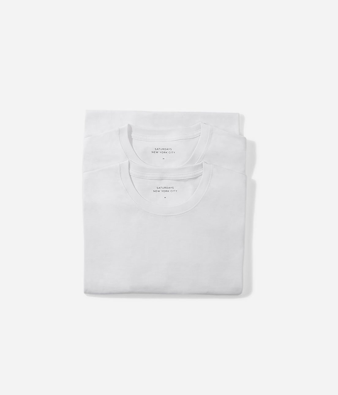 Saturdays NYC Saturdays NYC 2 Pack Tees サタデーズ　ニューヨークシティ トップス カットソー・Tシャツ ホワイト ブラック【送料無料】