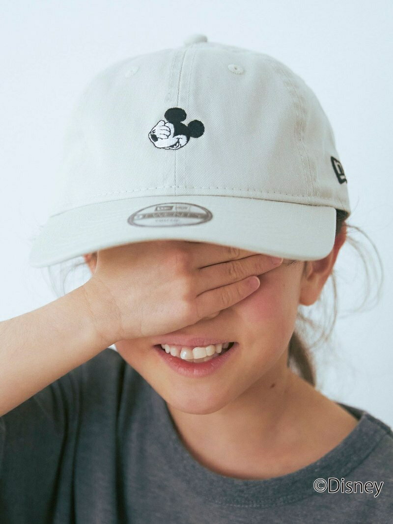 UNITED ARROWS green label relaxing [別注]NEW ERA YOUTH 9TWENTY/ ミッキー ユナイテッドアローズ グリーンレーベルリラクシング 帽子/ヘア小物 キャップ グレー ブラックのサムネイル