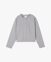 アニエスベー カーディガン レディース agnes b. FEMME M001 CARDIGAN カーディガンプレッション [Made in France] アニエスベー トップス カーディガン グレー【送料無料】