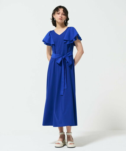 【SALE/50%OFF】GRACE CONTINENTAL フリルスリーブカットワンピース グレースコンチネンタル ワンピース・ドレス ワンピース ブラック ベージュ ブルー【送料無料】 【SALE/50%OFF】GRACE CONTINENTAL フリルスリーブカットワンピース グレースコンチネンタル ワンピース・ドレス ワンピース ブラック ベージュ ブルー【送料無料】