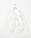 【SALE/30%OFF】MICO COULIER バックギャザーノーカラーブラウス ノーリーズ トップス シャツ・ブラウス ホワイト ベージュ【送料無料】