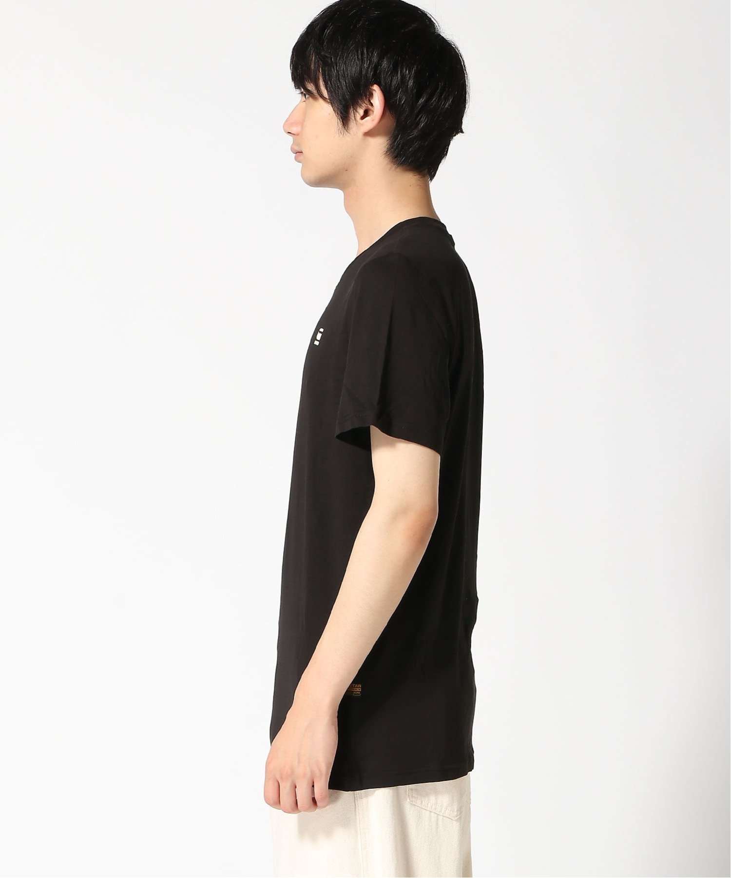 【公式ショップ】GRAW SLIM T-SHIRT 2-PACK/スリムロゴパックTシャツ/2枚組 ジースターロゥ トップス カットソー・Tシャツ