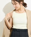 JOURNAL STANDARD アメスリニットタンクトップ ジャーナル スタンダード トップス ノースリーブ・タンクトップ ホワイト ブラウン ブラック【送料...