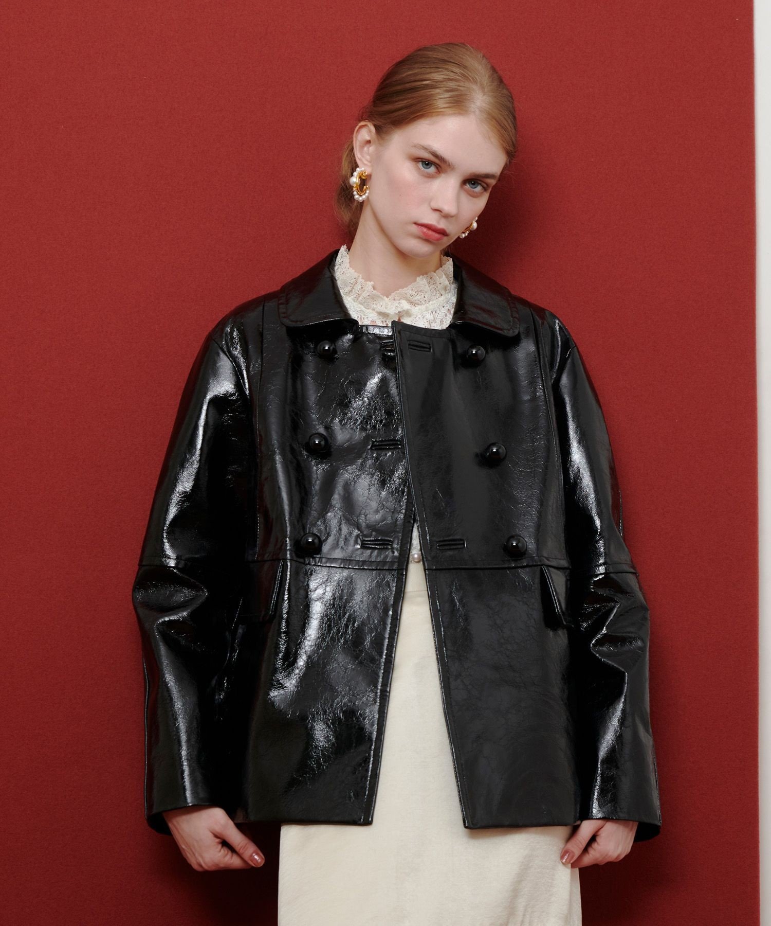 楽天市場】エナメル（コート・ジャケット｜レディースファッション）の通販