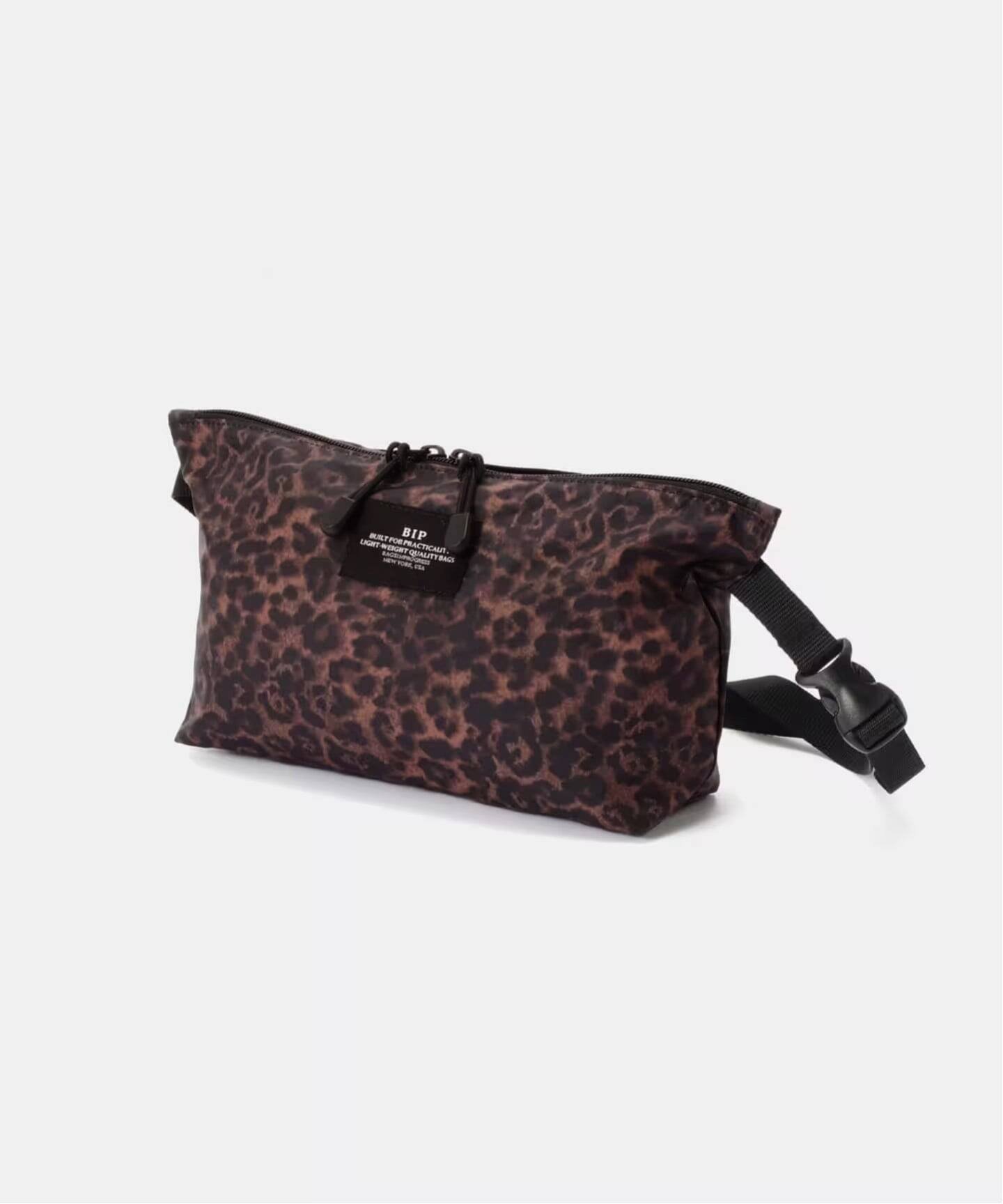 JOURNAL STANDARD relume 《WEB限定追加》【BAGS IN PROGRESS】FANNY PACK CROSSBODY LEOPARD ジャーナル スタンダード レリューム バッグ ショルダーバッグ ブラウン