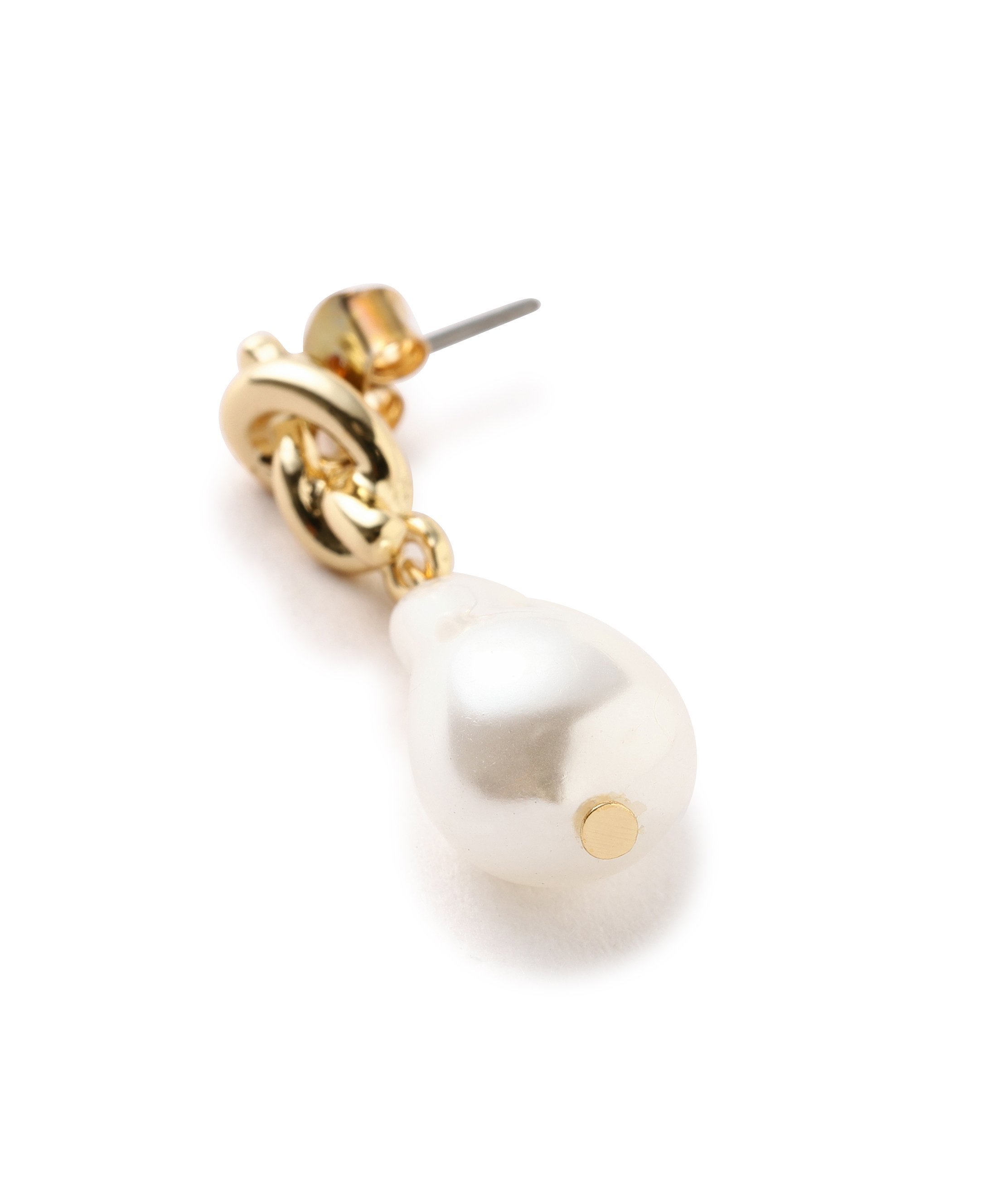 PROPORTION BODY DRESSING ノットパールピアス プロポーションボディドレッシング アクセサリー・腕時計 その他のアクセサリー・腕時計 ゴールド