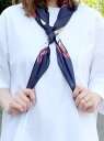 【SALE/20%OFF】yield yield/(W)タッセル柄スカーフ イールド ファッション雑貨 スカーフ・バンダナ レッド ピンク ブルー ネイビー