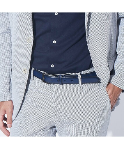 ABAHOUSE LASTWORD 【展開店舗限定】グラデーション レザーベルト アバハウス ファッション雑貨 ベルト ネイビー ブラック ブラウン ABAHOUSE LASTWORD 【展開店舗限定】グラデーション レザーベルト アバハウス ファッション雑貨 ベルト ネイビー ブラック ブラウン