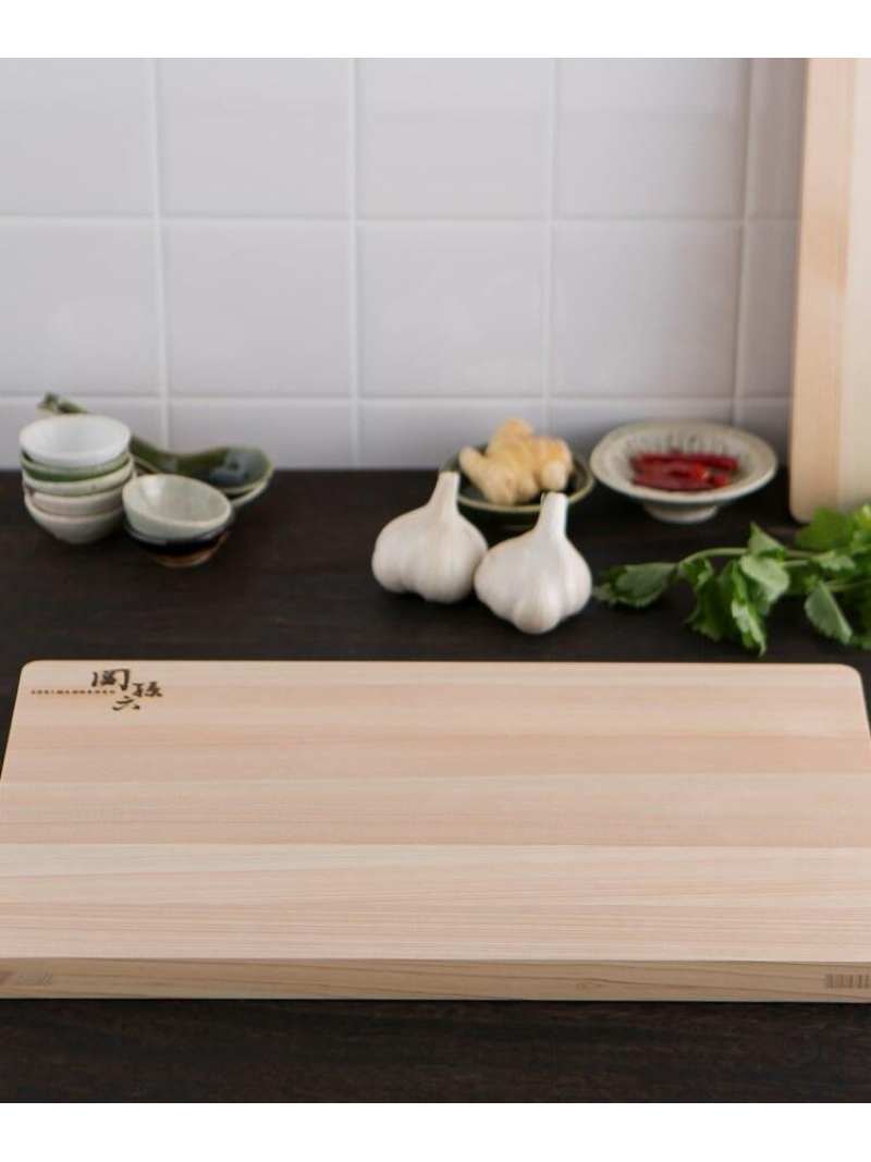 212 KITCHEN STORE 桧 まな板 390x240 ＜関孫六＞ トゥーワントゥーキッチンストア 食器・調理器具・キッチン用品 その他の食器・調理器具・キッチン用品 レッド【送料無料】 stylife-13323738 Rakuten Fashion パッケージ画像