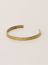 LUGG NAGG LUGG NAGG/ M 【Pirlo/ピルロ】BRASS DESIGN BANGLE/唐草デザインバングル ラグナグ アクセサリー・腕時計 ブレスレット・バングル ゴールド シルバー【送料無料】