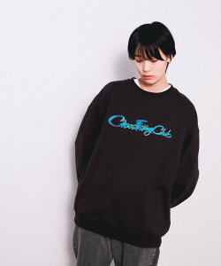 SALE50%OFFBEAMS T Chaos Fishing Club /  LOGO CREW NECK SWEAT ӡॹ ȥå ȥåץ åȡȥ졼ʡ ֥å ͥӡ̵